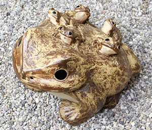 信楽焼 蛙 置物 かえる 陶器 縁起物 かわいい カエル おしゃれ ギフト