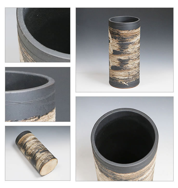 信楽焼 フクロウの傘立て