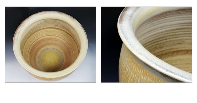 信楽焼 掛け湯つぼ 大つぼ しがらき焼き かけ湯 掛け湯 つぼ風呂 壷 壷