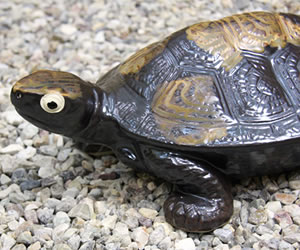 信楽焼 10号福亀おきもの 送料無料 長寿にご利益がある亀 縁起物のかめ