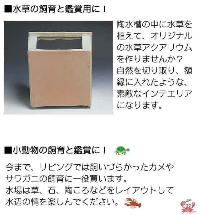 信楽焼 陶水槽正角 白 その他レイアウト用品 Stmarysclothingdrive Com