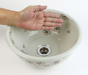 信楽焼 手洗い鉢 洗面ボウル 洗面ボール 陶器 手洗い器 洗面台 トイレ