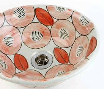 こ*う様 新品★信楽焼★手洗鉢★洗面ボウル★洗面鉢★陶器★約25.5㎝★黒 shigaraki_tr-3199