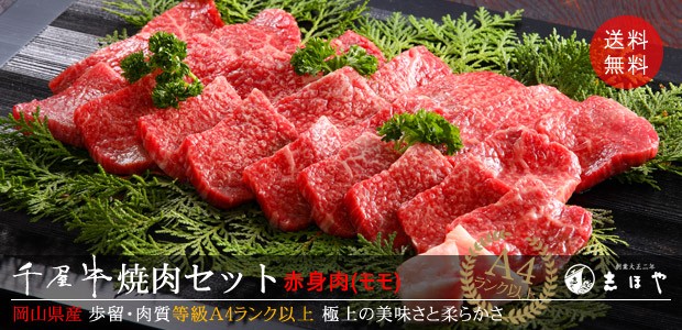 最安値 千屋牛 焼肉セット モモ 高級 岡山県産 黒毛和牛 熟成肉 お祝 内祝 お返し お取り寄せ ギフト 500g 新版 Studiostodulky Cz