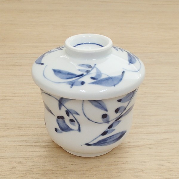 茶碗蒸し 器 唐草ミニむし椀 強化磁器 イングレ おしゃれ 和食器 業務