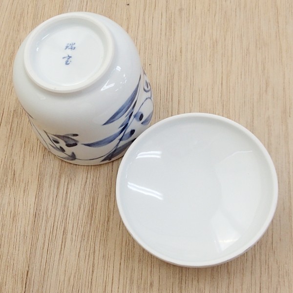 茶碗蒸し 器 唐草ミニむし椀 強化磁器 イングレ おしゃれ 和食器 業務