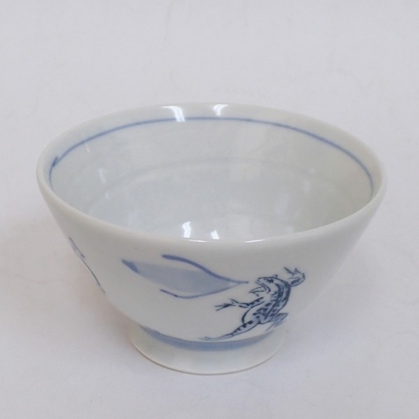 鳥獣戯画 ごはん茶碗　5つ Amazon | ご飯茶碗 鳥獣戯画 強化磁器 24a566-8 | 【美濃焼