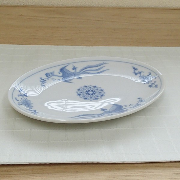 鳳凰　60センチ大皿 m9050041a.jpg