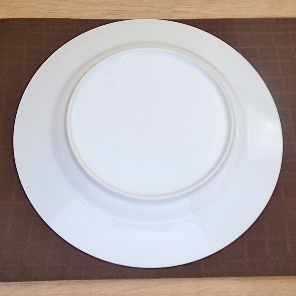 皿 大皿 白 28cm リムプレート ワンプレート おしゃれ 業務用 洋食器
