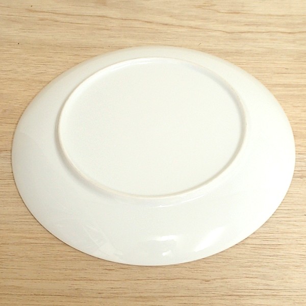 皿 大皿 メタ皿 白 26cm ディナープレート おしゃれ 業務用 洋食器 