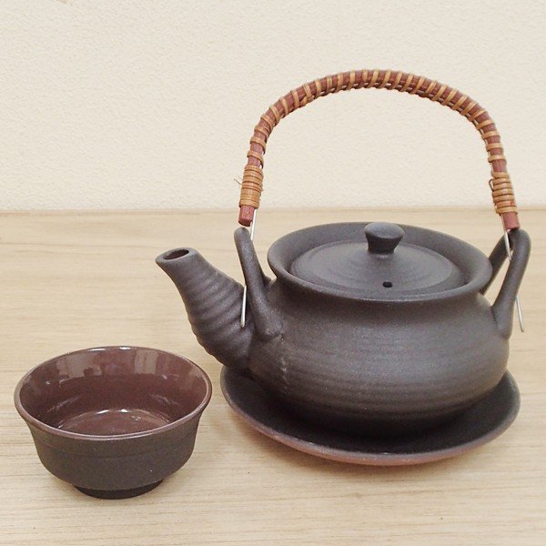 土瓶蒸し セット 直火可 松茸の土瓶蒸し 黒吹巾着土瓶むし 和食器 業務用食器 23y68308-48 : y667-18-731 :  四季彩-陶器ONLINE - 通販 - Yahoo!ショッピング