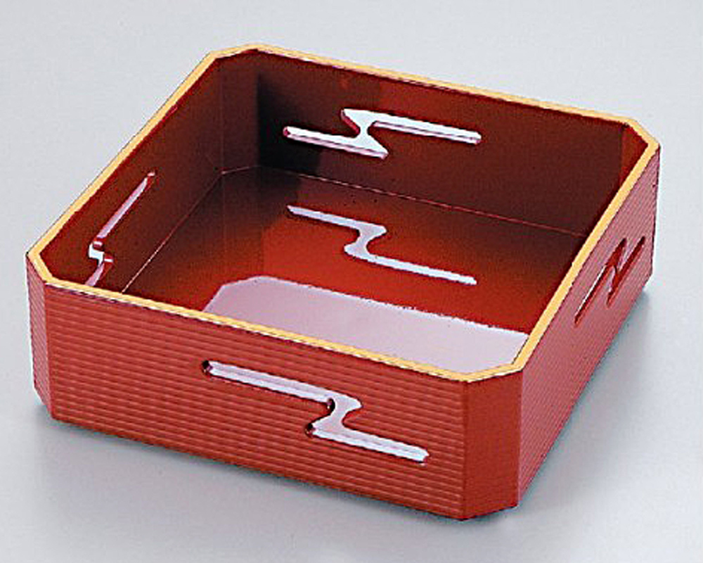 3.5隅切すかし鉢 松花堂 業務用 仕出し 幕ノ内弁当 おもてなし