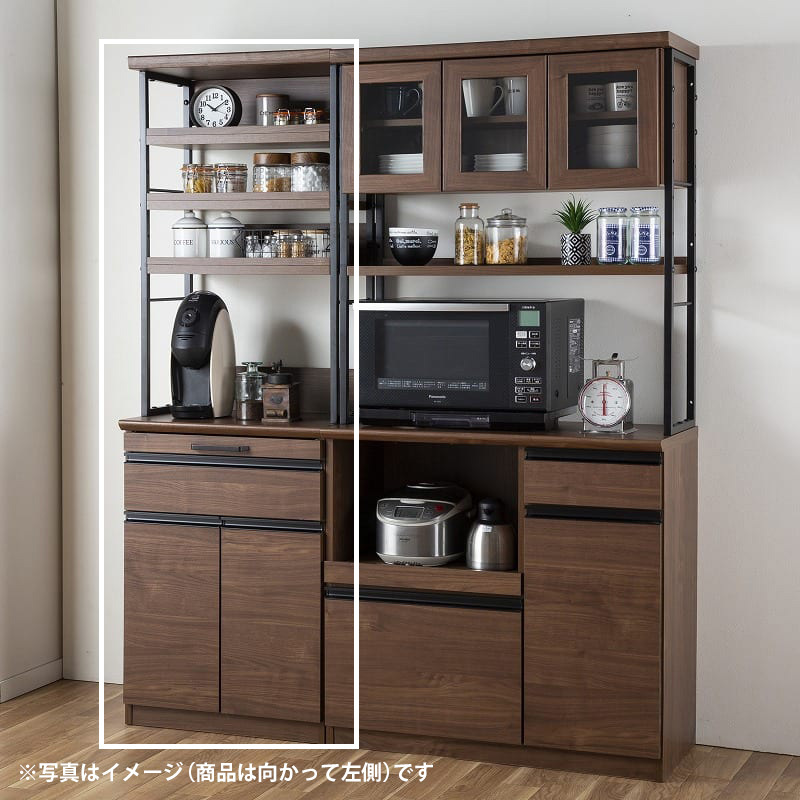 食器棚 おしゃれ キッチン キッチン収納 キッチンボード 幅60cm 高さ 