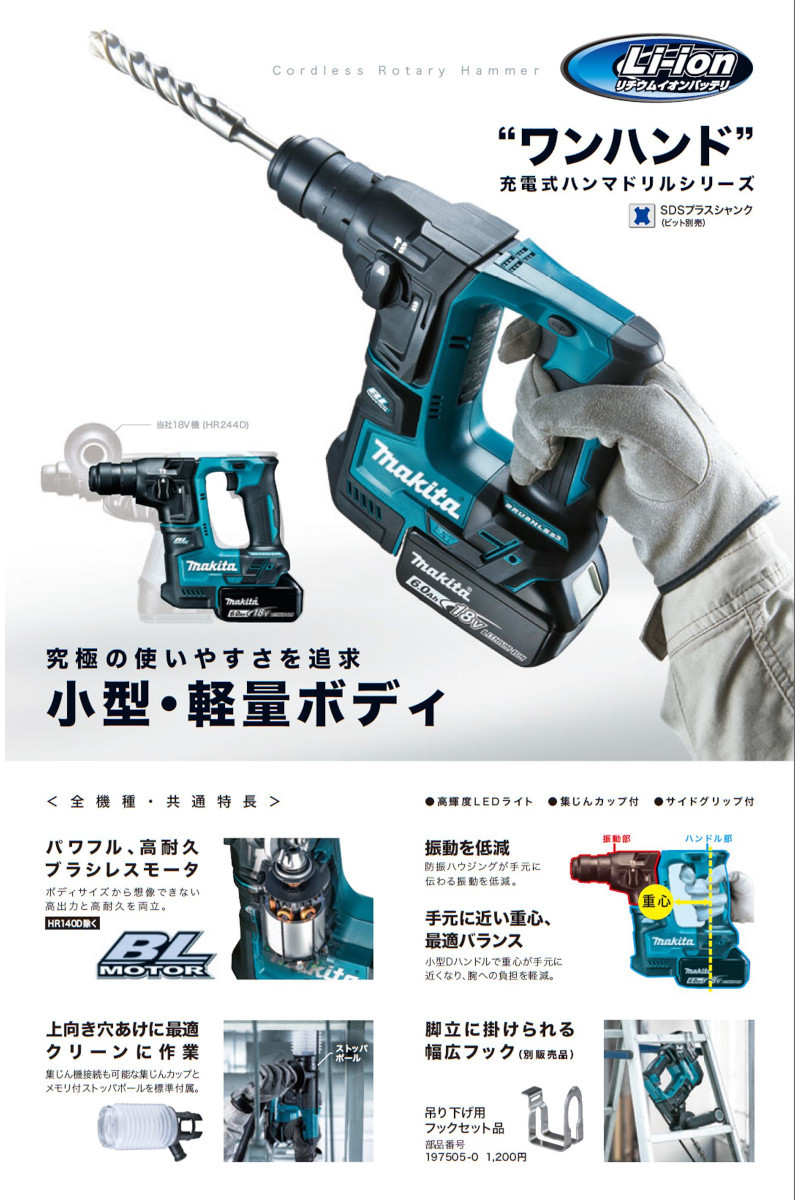 格安超激得 ヤフオク! - makita HR171DRGX 18V 6.0Ah... activestore