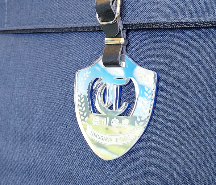 ゴルフ,ネームタグ,装着例