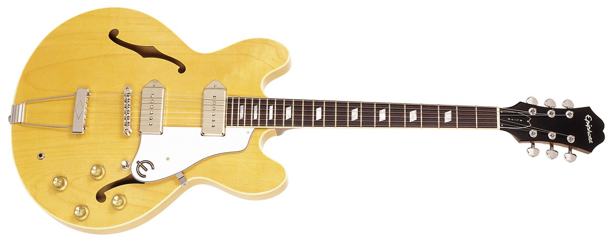 エピフォン赌场全アコ电吉他elitist 1965 casino natural epiphone