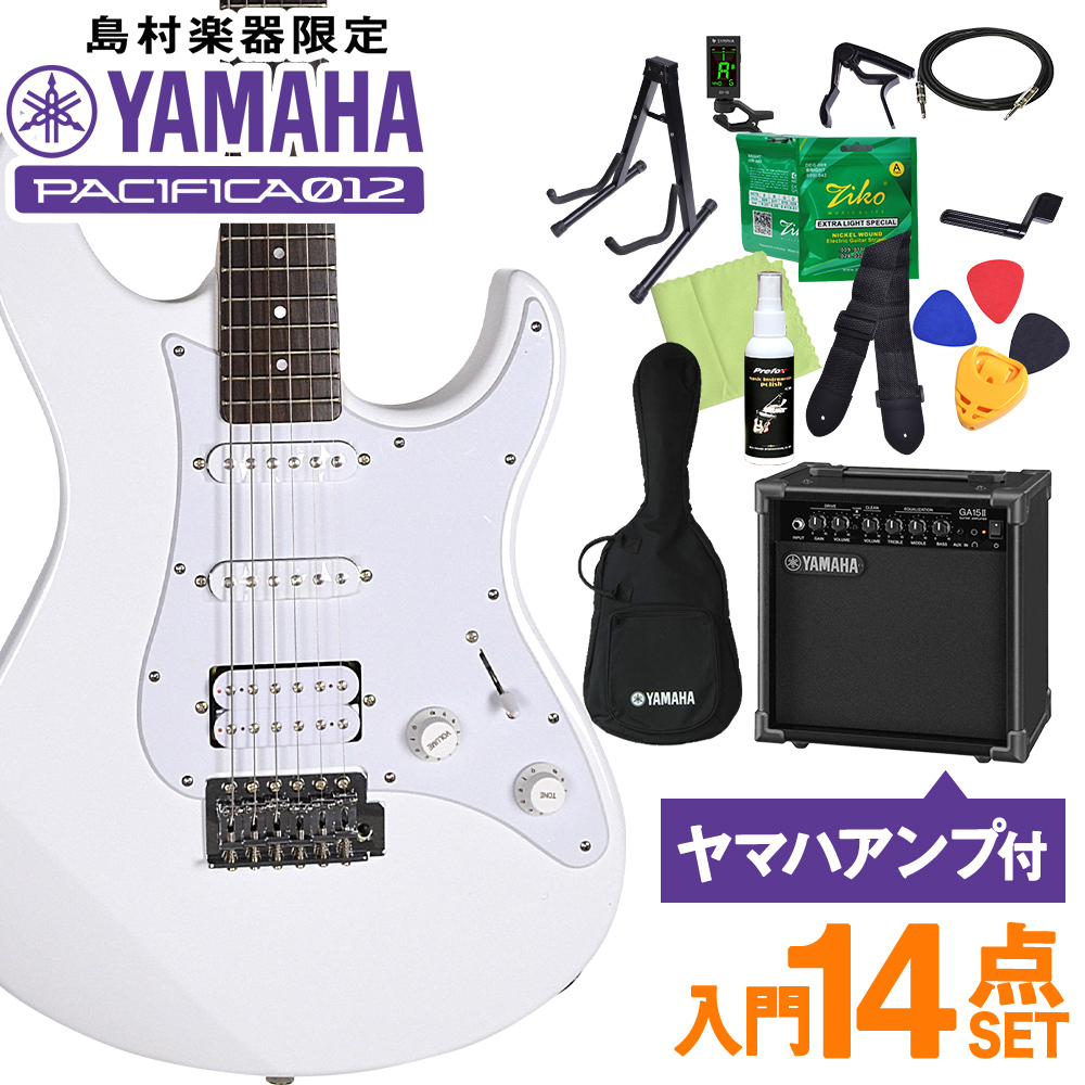 YAMAHA ヤマハ エレキギター PACIFICA012 初心者14点セット ヤマハ 