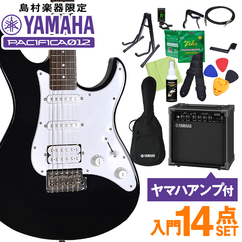 YAMAHA ヤマハ エレキギター PACIFICA012 初心者14点セット ヤマハ 