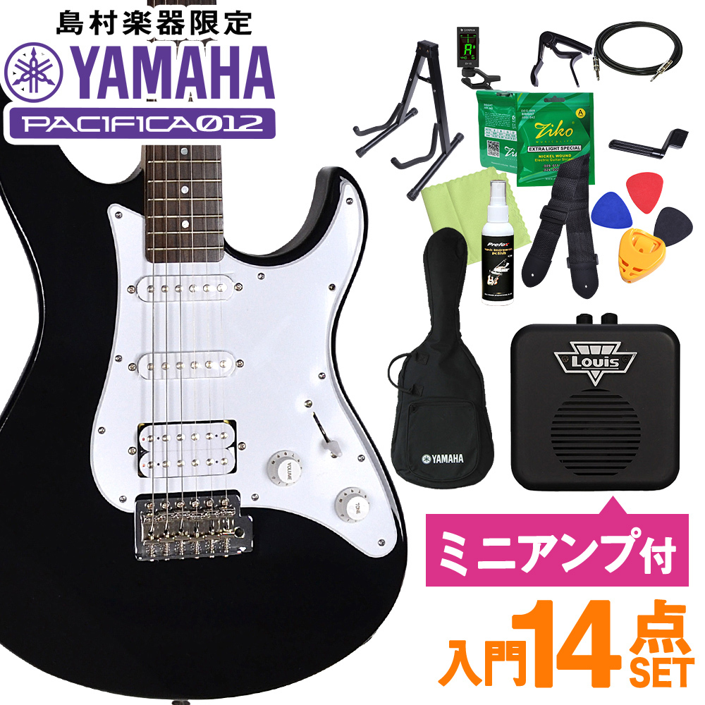 YAMAHA ヤマハ エレキギター PACIFICA012 初心者14点セット