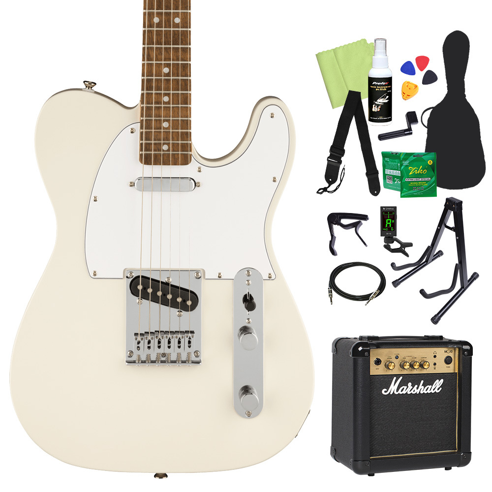 Fender Squier by AFF TELE LRL WPG エレキギター初心者14点
