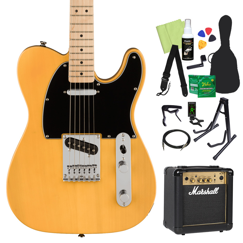 Squier by Fender AFF TELE MN BPG エレキギター初心者14点セット