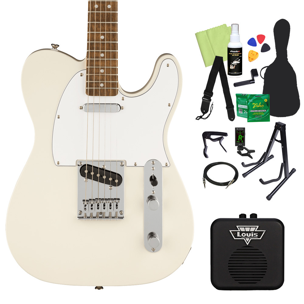 Squier by Fender AFF TELE LRL WPG エレキギター初心者14点セット