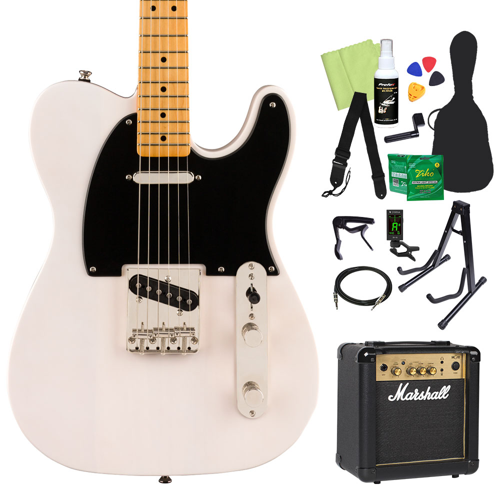 Squier by Fender Classic Vibe '50s Telecaster エレキギター初心者14点セット 〔マーシャルアンプ付き〕｜shimamura｜03