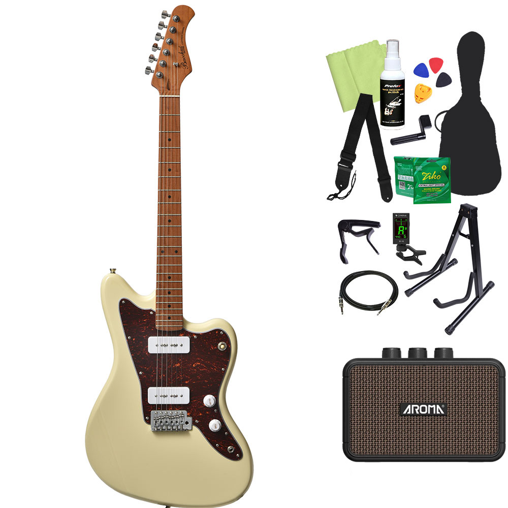 Bacchus バッカス BJM-1-RSM/M エレキギター初心者14点セット 〔ミニアンプ付き〕_6