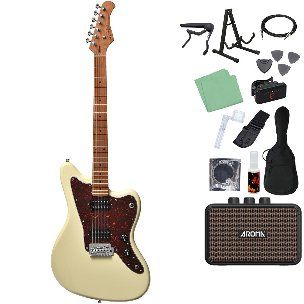 Bacchus バッカス BJM-3-RSM/M エレキギター初心者14点セット 〔ミニアンプ付き〕_6
