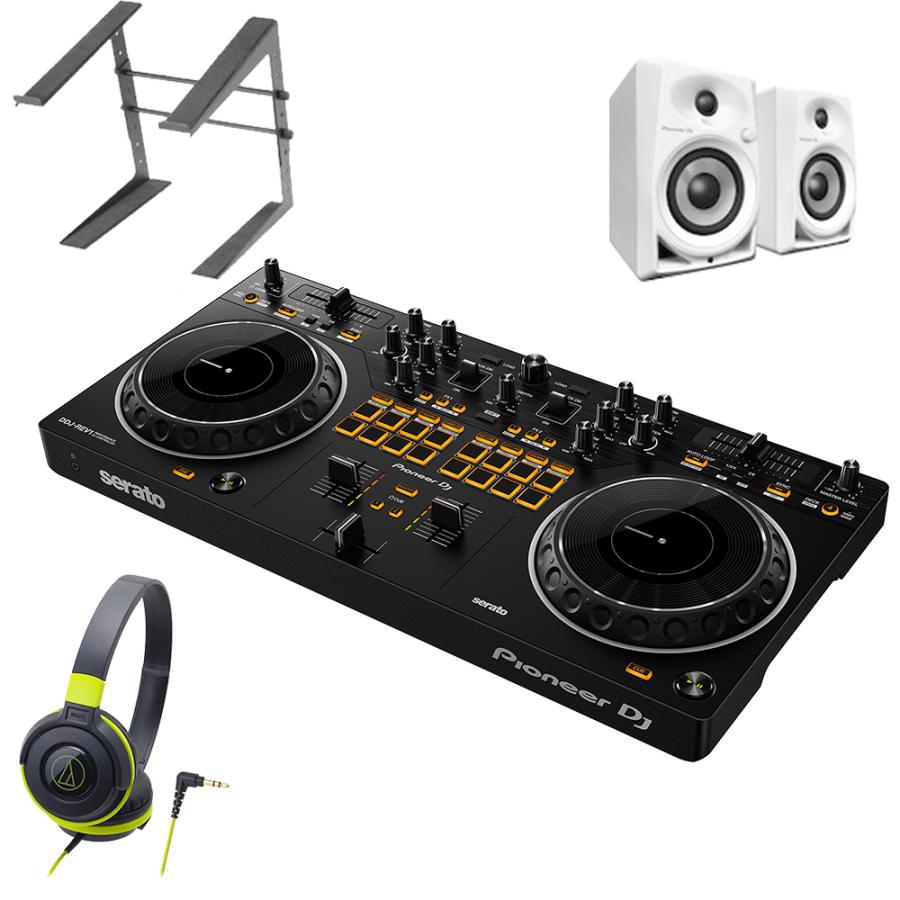 Pioneer DJ パイオニア DDJ-REV1 ヘッドホン DM-40 PCスタンド Serato DJ 対応 2ch DJコントローラー｜shimamura｜03