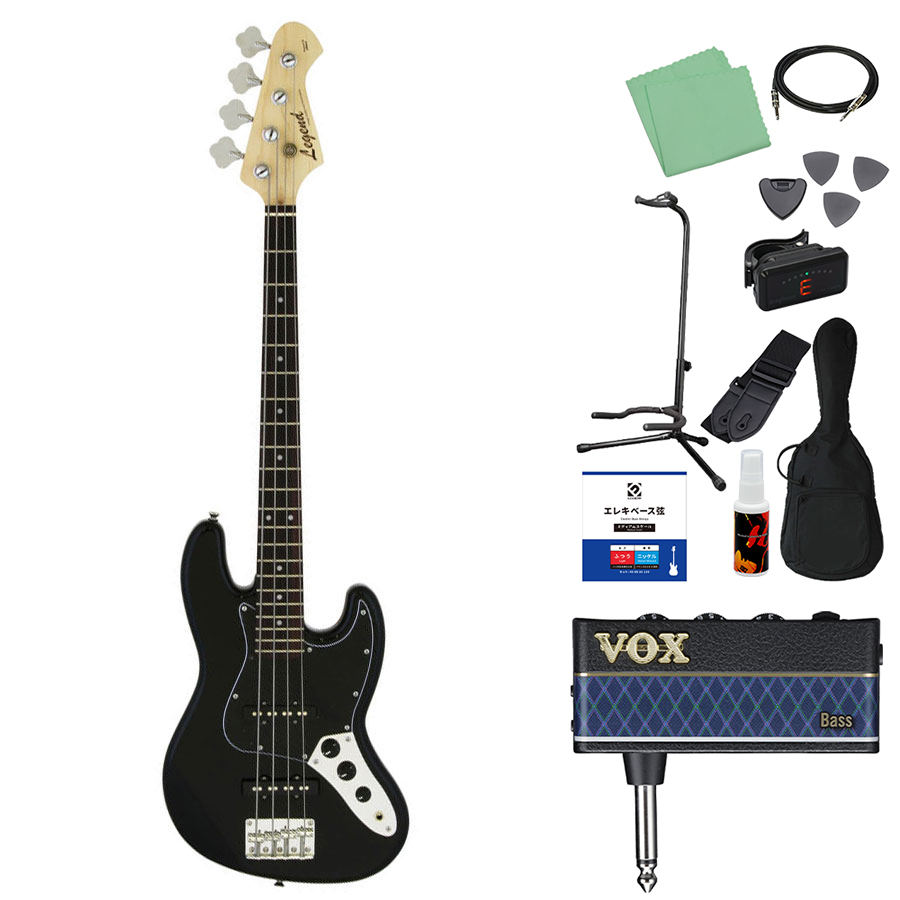 LEGEND レジェンド LJB-MINI ベース 初心者12点セット 〔amPlug付