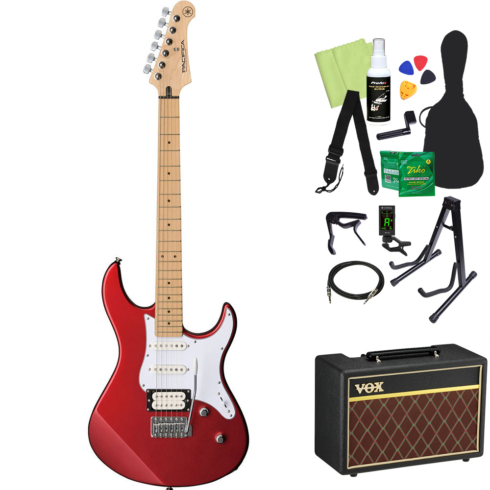 YAMAHA（ヤマハ） PACIFICA112VM エレキギター初心者14点セット 〔VOX