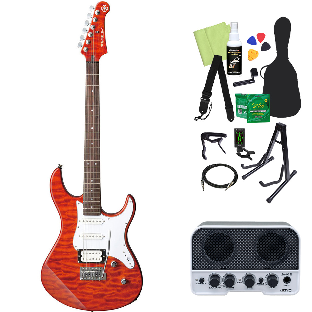 YAMAHA（ヤマハ） PACIFICA212VQM エレキギター初心者14点セット