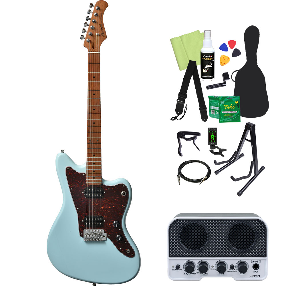 Bacchus バッカス BJM-3-RSM/M エレキギター初心者14点セット Bluetooth搭載ミニアンプ付き_5