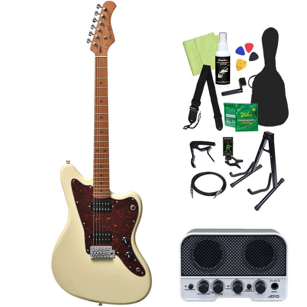 Bacchus バッカス BJM-3-RSM/M エレキギター初心者14点セット Bluetooth搭載ミニアンプ付き_6