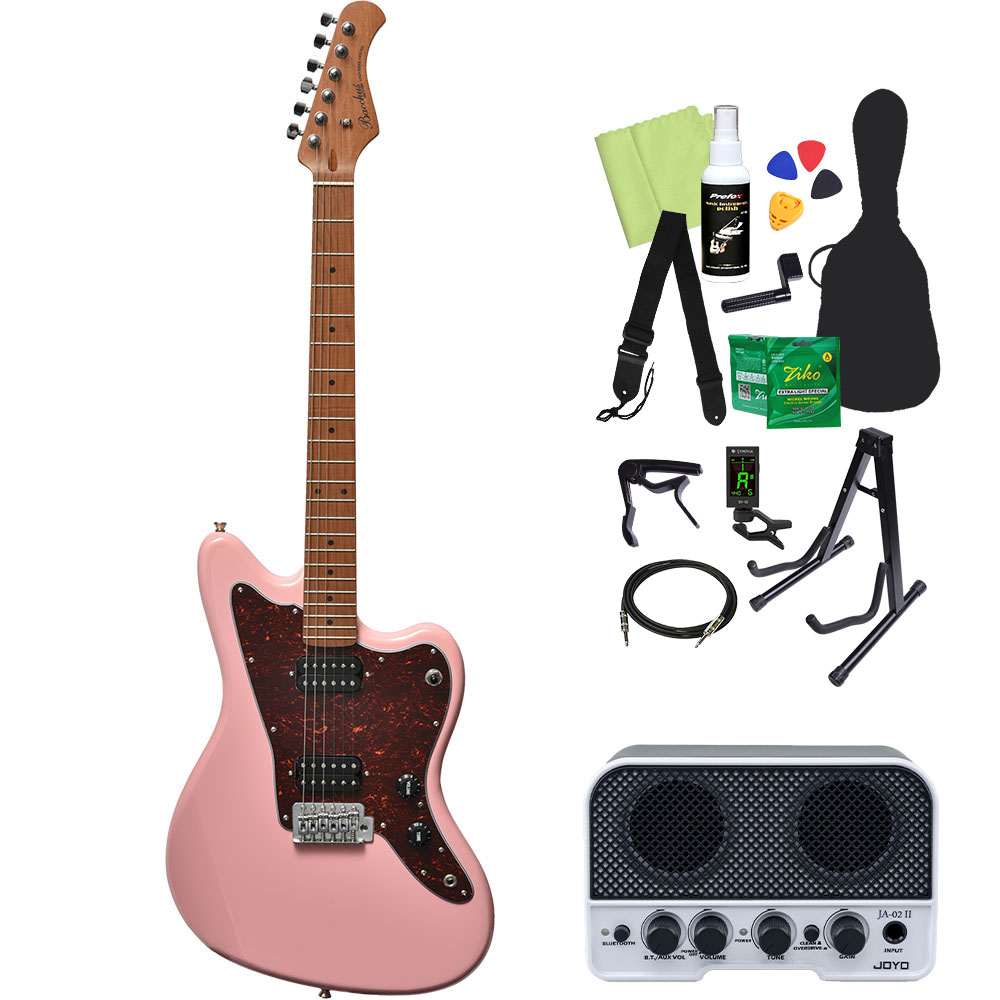 Bacchus バッカス BJM-3-RSM/M エレキギター初心者14点セット Bluetooth搭載ミニアンプ付き_8