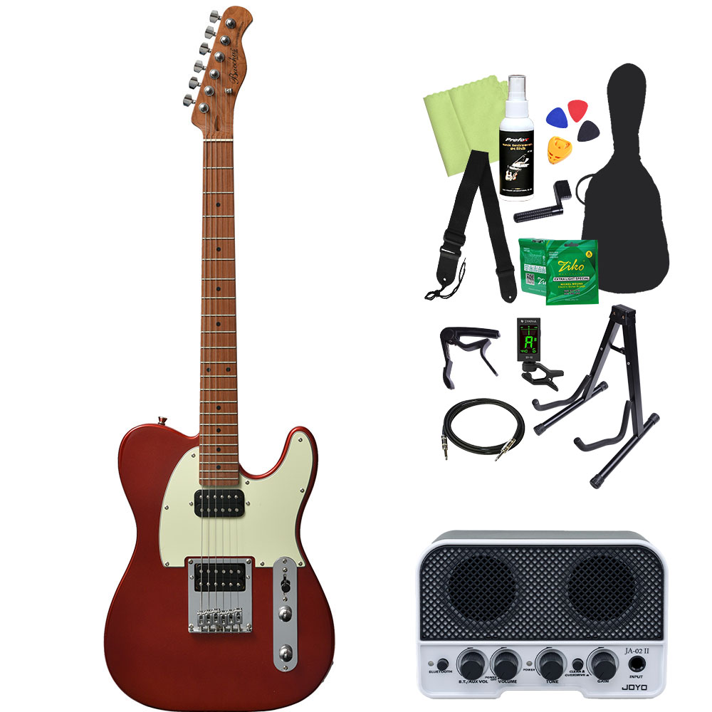 Bacchus（バッカス） BTE-3-RSM/M エレキギター初心者14点セット