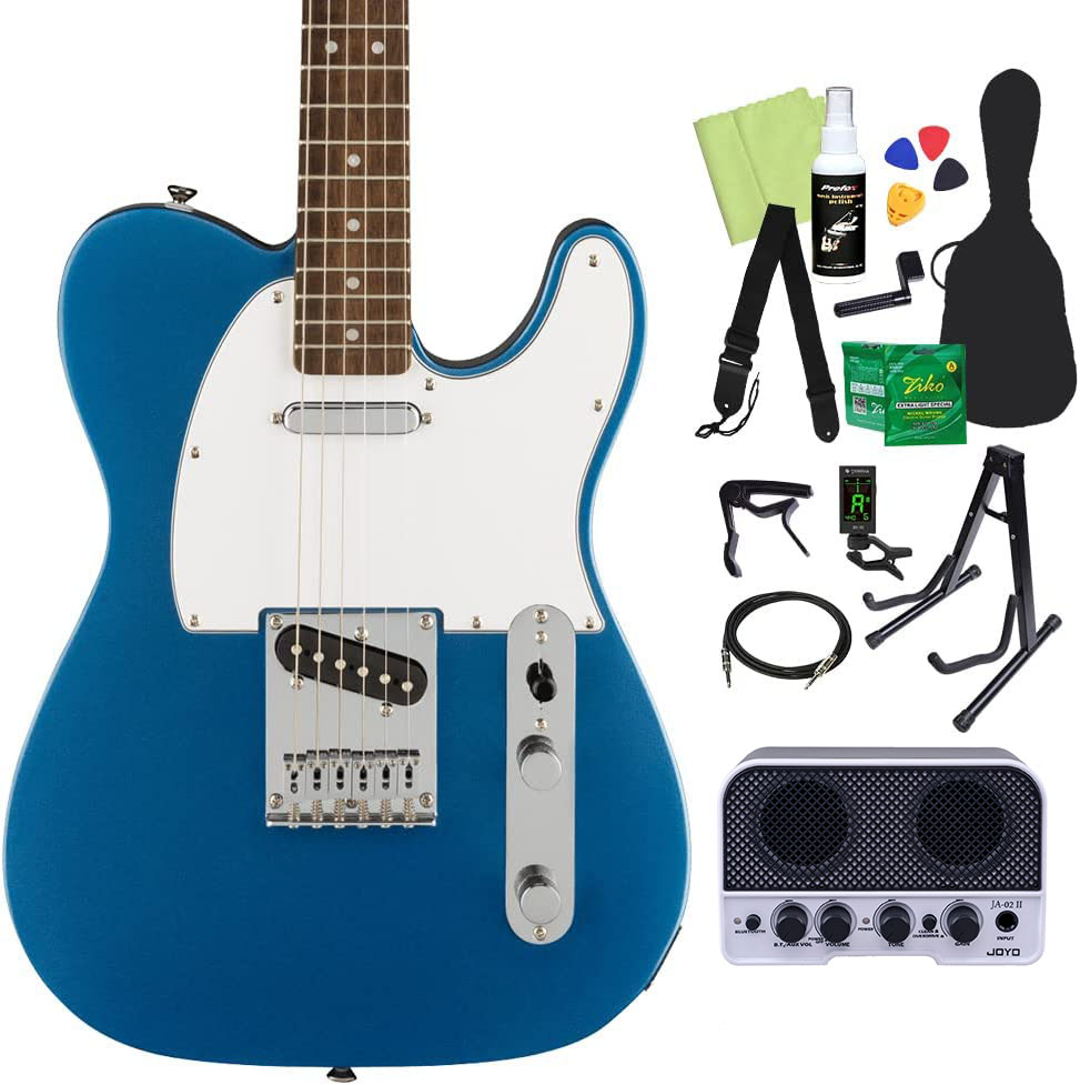 Squier by Fender スクワイヤー / スクワイア Affinity Series Telecaster エレキギター初心者14点セット  〔Bluetooth搭載ミニアンプ付き〕 テレキャスター
