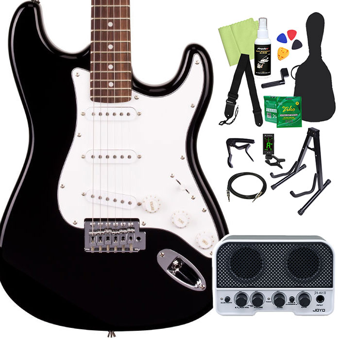 ブラック　初心者セット PLAYTECH ( プレイテック ) ZD18SET BK アコースティックギター 初心者