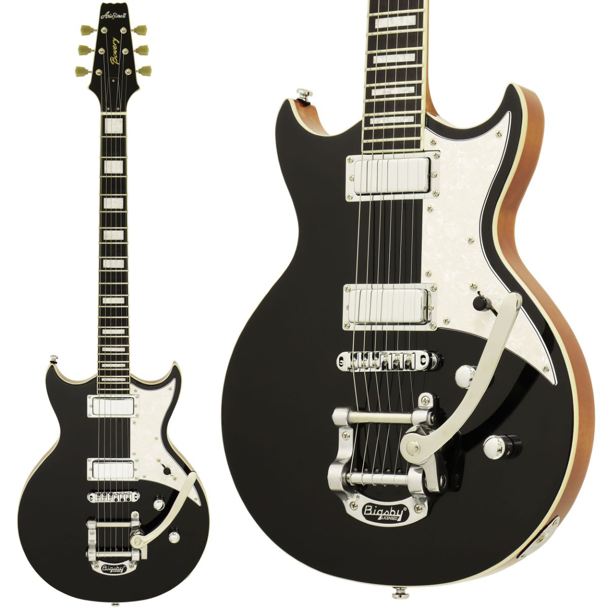 ジャンク ARIA ProⅡ エレキギター ［n-2］ Aria Pro 2 (アリアプロ2) エレキギター レスポール 動作確認