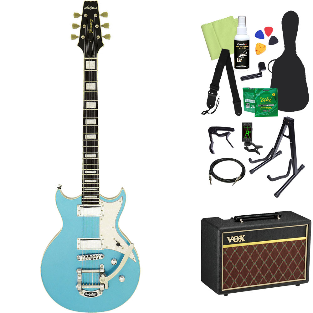 AriaProII アリアプロ2 212-MK2 エレキギター 初心者14点セット〔VOX