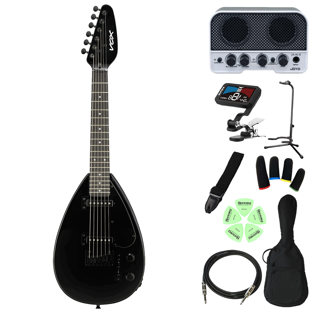 VOX ボックス MK3 MINI 4才から弾ける！キッズギター初心者セット 子供向けエレキギター ミニギター トラベルギター ショートスケール  ティアドロップ型