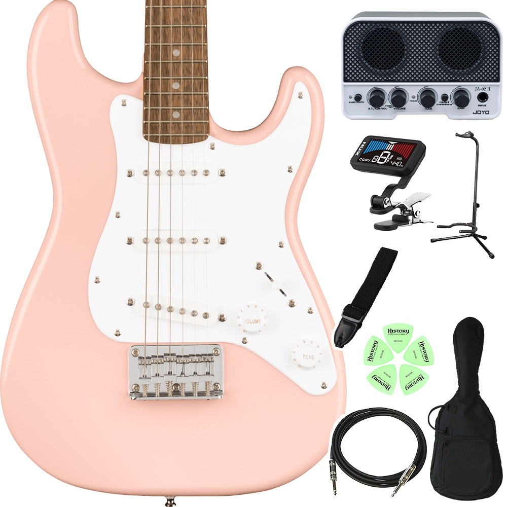 Fender(フェンダー) Squier by Fender ミニエレキギター Amazon.co.jp: Squier by Fender エレキギター Mini Strat®, Laurel