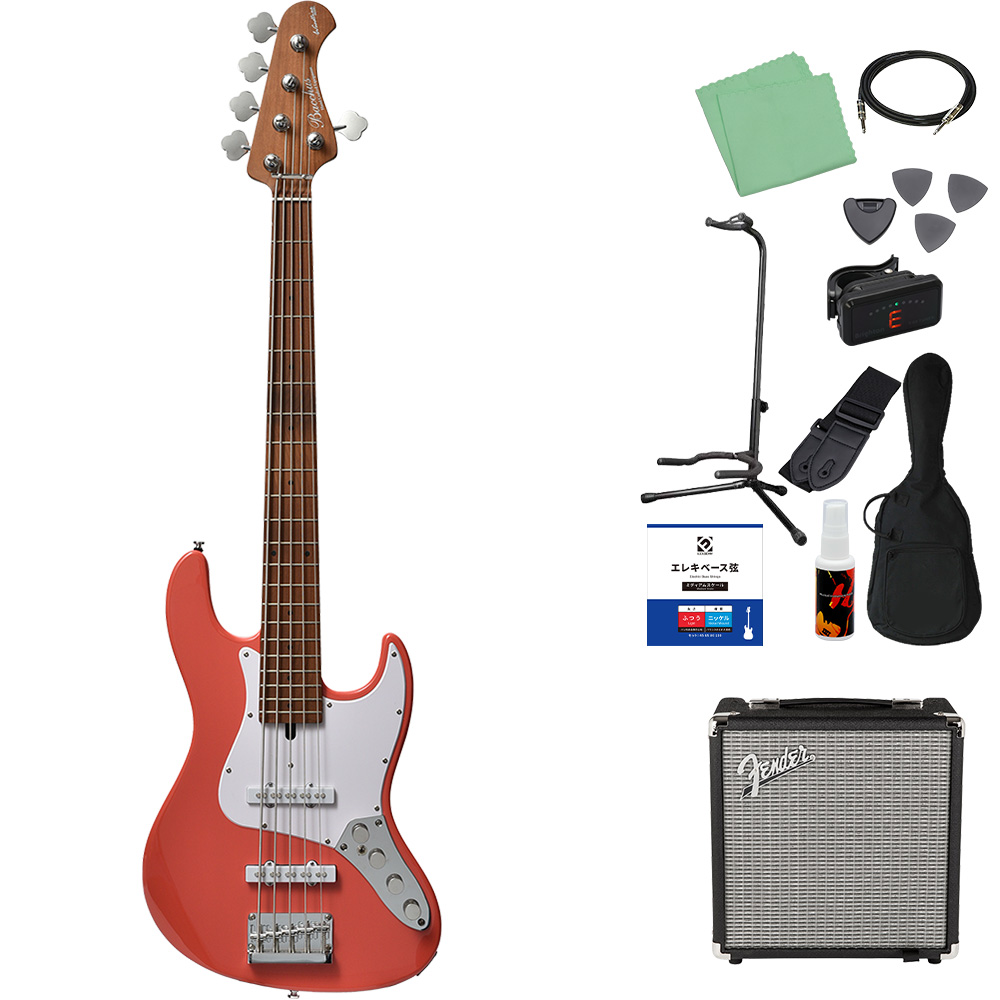 【し⠀】エレキベース Bacchus WL5-STD33-AC RSM/M WL4-STD33 RSM/M RED-S (Bacchus / バッカス) エレキベース