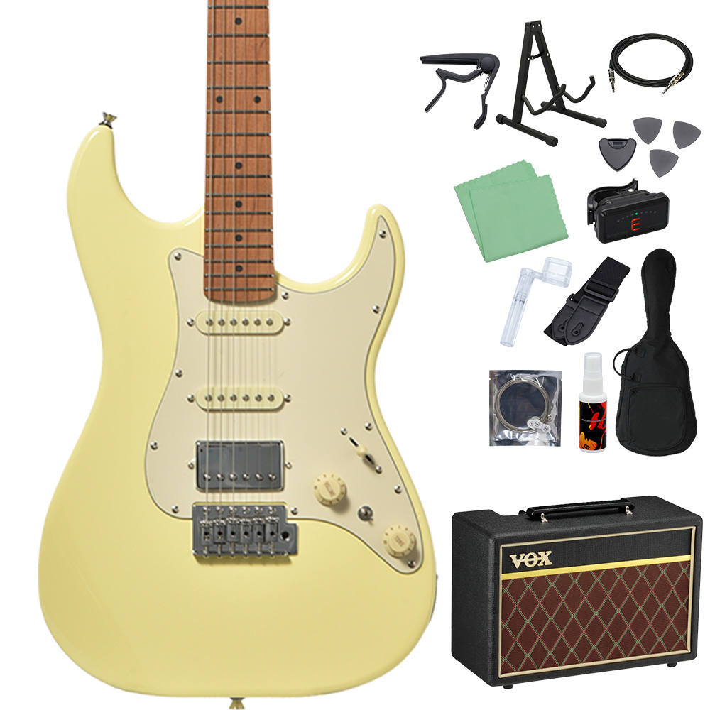 Bacchus（バッカス） GS-2DX RSM/M エレキギター 初心者14点セットVOX