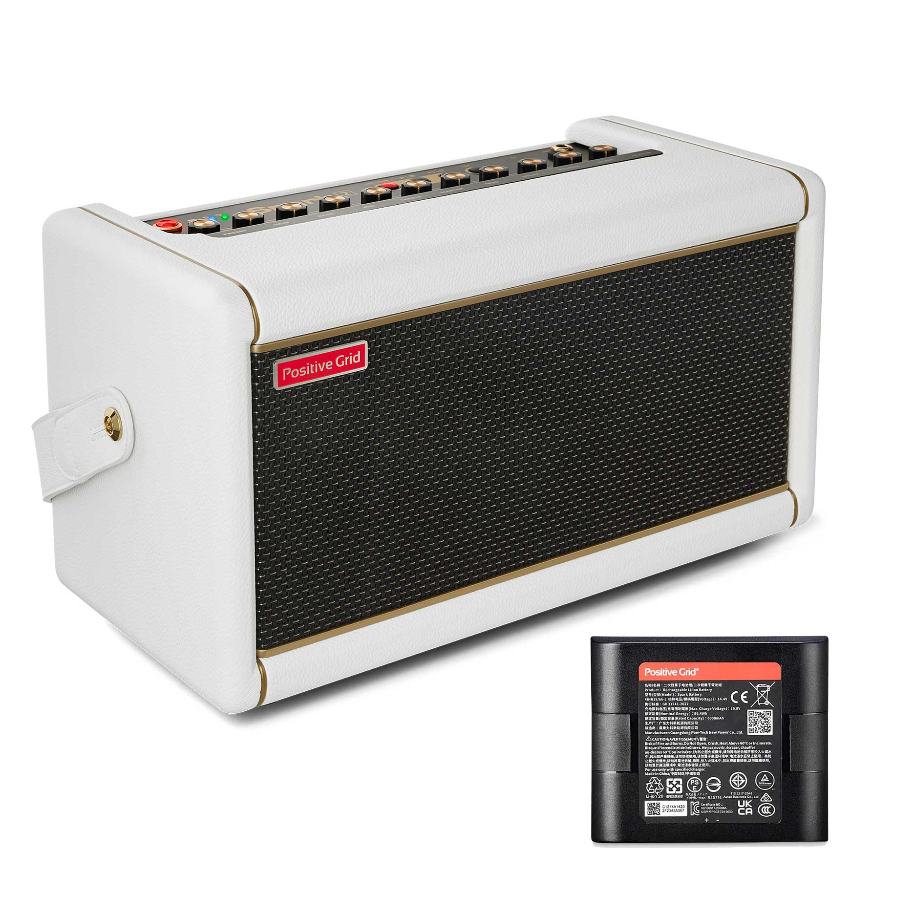 Positive Grid ポジティブグリッド Spark2 専用バッテリー セット ギターアンプ ベース エレアコ対応 50W スパークの画像