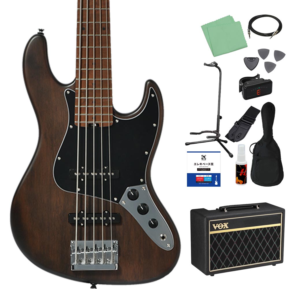 Bacchus（バッカス） WL5-STD/RSM 5弦ベース初心者12点セット VOX