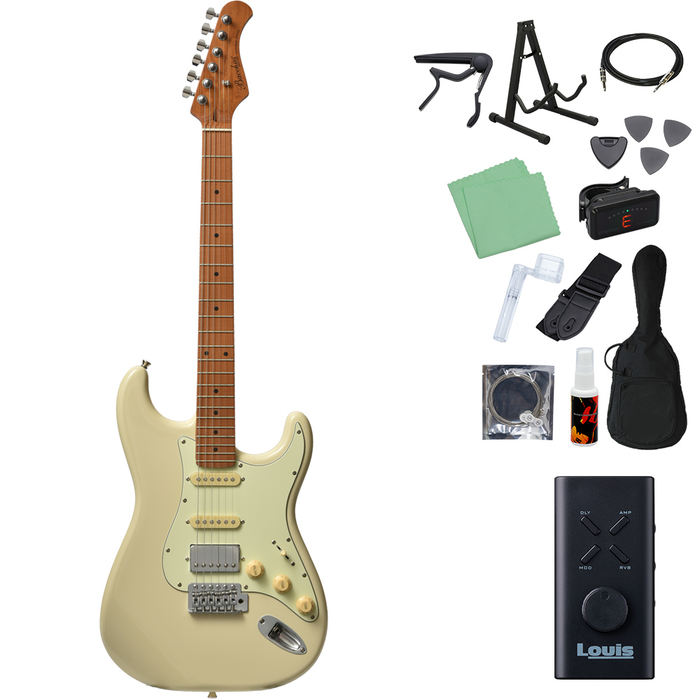 Bacchus BST-2-RSM/Mエレキギター　アンプセット 楽天市場】Bacchus BST-2-RSM/M エレキギター初心者14点セット