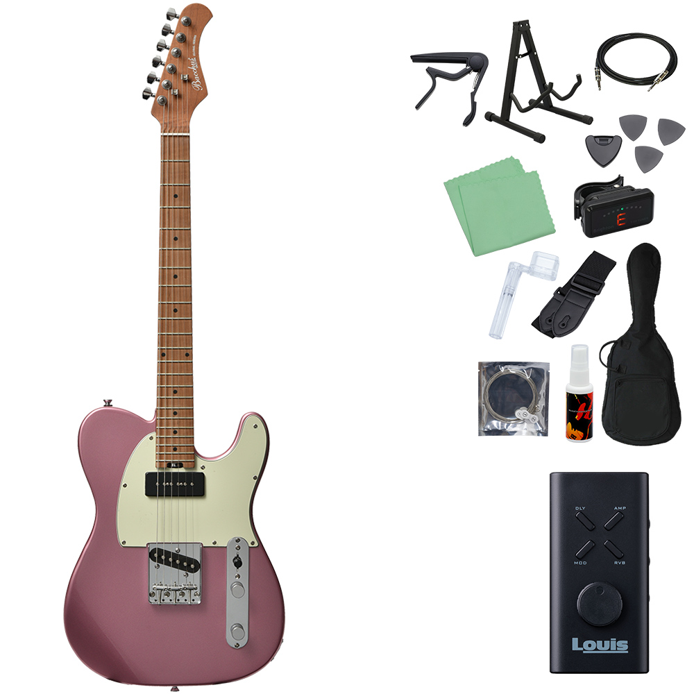 Bacchus（バッカス） TACTICS-STD/RSM エレキギター初心者14点セット