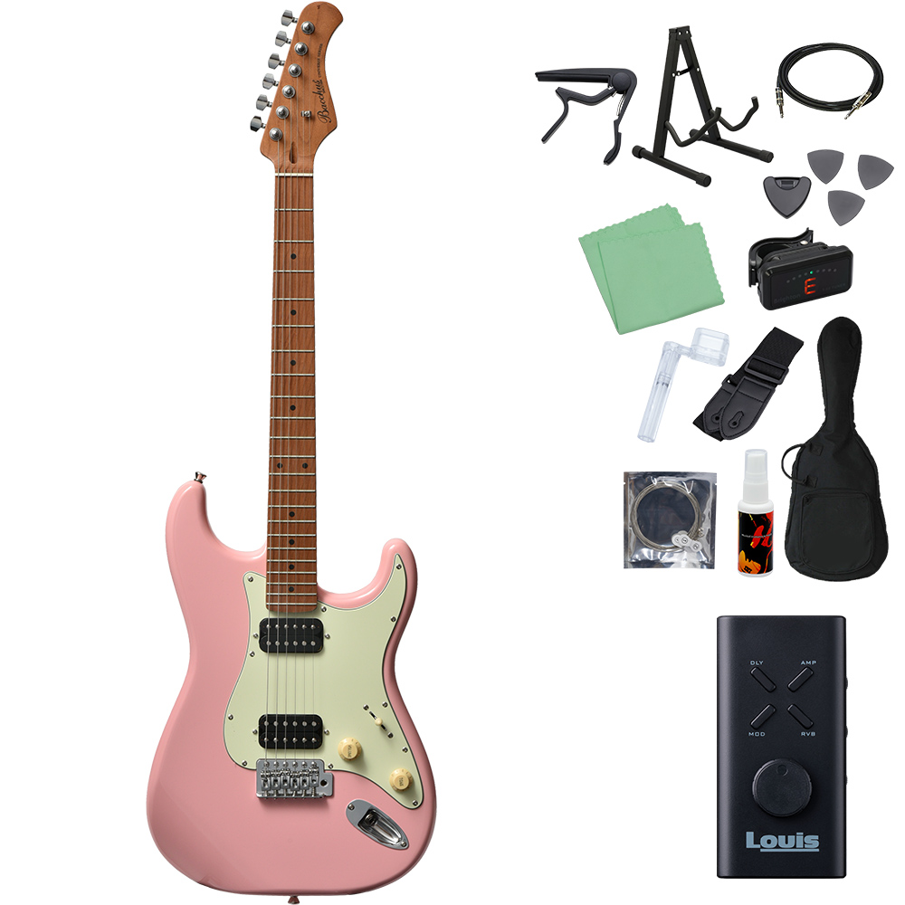 バッカス ストラトローステッドメイプル指板3TS BST-1-RSM/M Bacchus